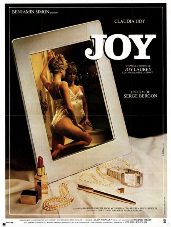 Affiche du film "Joy" avec Elisabeth Mortensen, la mère de Sara Mortensen