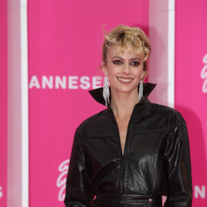 Sara Mortensen au photocall de la cérémonie d'ouverture de la 5ème saison du festival International des Séries "Canneseries" à Cannes, France, le 1er avril 2022. © Denis Guignebourg/BestImage