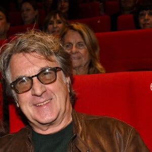 François Cluzet et sa femme Narjiss Slaoui-Falcoz durant la soirée de clôture et remise des prix de la 4eme édition du Nice Festival CinéRoman au cinéma Pathé Gare du Sud à Nice, le 9 octobre 2022. © Bruno Bebert/Bestimage