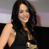 Sofia Essaïdi lors de la cérémonie des Trophées des Jeunes Talents, le 12 février 2010 au cinéma Elysées Biarritz.