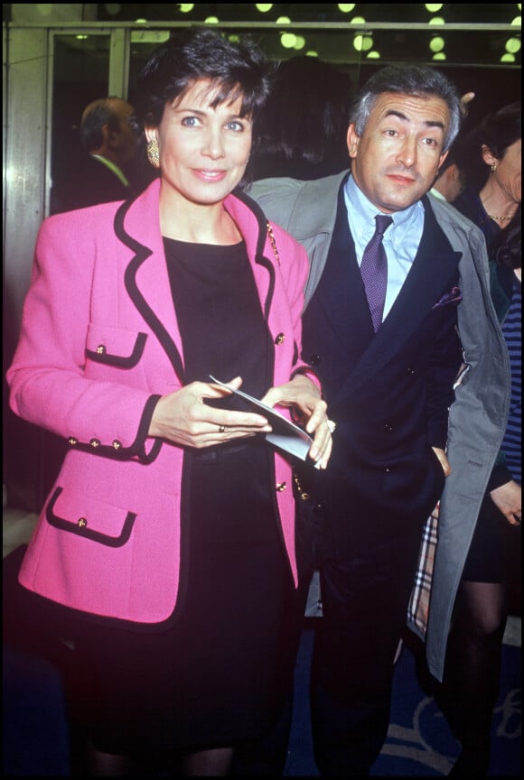 Dominique Strauss-Kahn et Anne Sinclair en 1991.