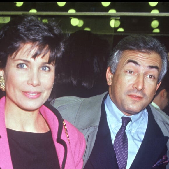 Dominique Strauss-Kahn et Anne Sinclair en 1991.