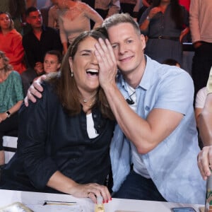 Valerie Benaim, Matthieu Delormeau - Enregistrement de l'émission "TPMP (Touche Pas à Mon Poste)", présentée par C.Hanouna et diffusée en direct sur C8 le 15 juin © Jack Tribeca / Bestimage 