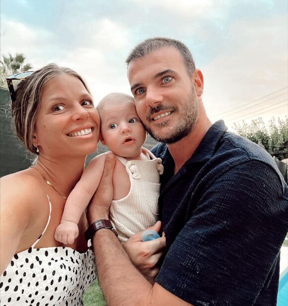 Agus Puig et Núria Tomás avec leur fils Edu.