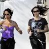 Liv Tyler fait son jogging avec une amie à Hollywood le 12 février 2010