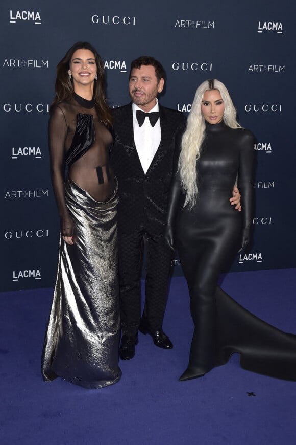 Kendall Jenner, Mert Alas et Kim Kardashian - Les célébrités assistent à la soirée "Lacma Art / Film Gala" à Los Angeles, le 5 novembre 2022. 