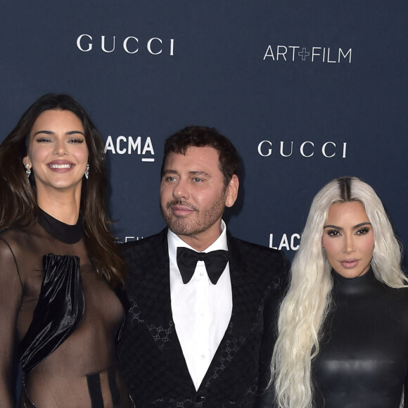 Kendall Jenner, Mert Alas et Kim Kardashian - Les célébrités assistent à la soirée "Lacma Art / Film Gala" à Los Angeles, le 5 novembre 2022. 