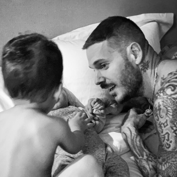 M. Pokora est très proche de ses deux fils et de sa belle-fille @ Instagram/ M. Pokora