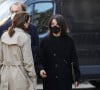 Florence Foresti - Obsèques du producteur Cyril Colbeau-Justin en la basilique Saint-Clotilde , Paris 7 ème pendant l'épidémie de Coronavirus Covid-19 le 12 novembre 2020. © Agence / Bestimage