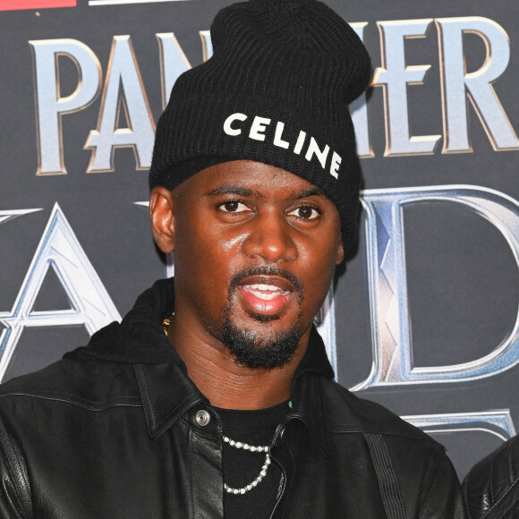 Black M - Avant-première du film "Black Panther: Wakanda Forever" au Grand Rex à Paris le 7 novembre 2022. © Coadic Guirec/Bestimage