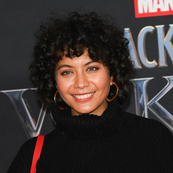Vaimalama Chaves (Miss France 2019) - Avant-première du film "Black Panther: Wakanda Forever" au Grand Rex à Paris le 7 novembre 2022. © Coadic Guirec/Bestimage