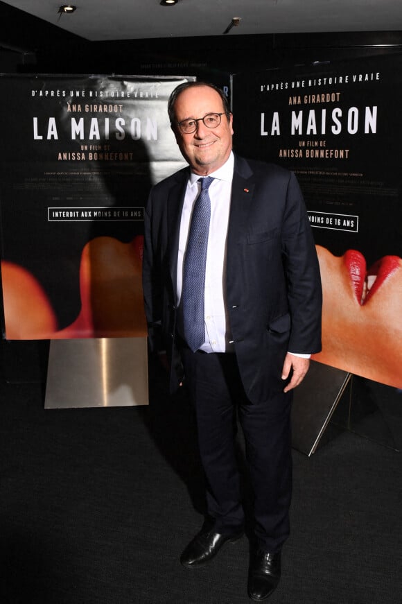 François Hollande - Avant-première du film "La Maison" à l'UGC Ciné Cité Les Halles à Paris le 8 novembre 2022. © Pierre Perusseau / Bestimage