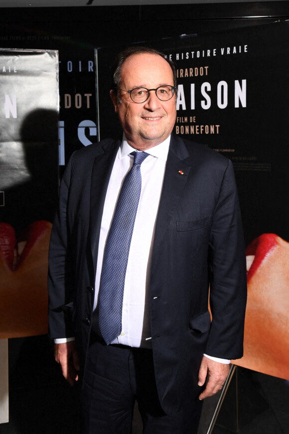 François Hollande - Avant-première du film "La Maison" à l'UGC Ciné Cité Les Halles à Paris le 8 novembre 2022. © Pierre Perusseau / Bestimage