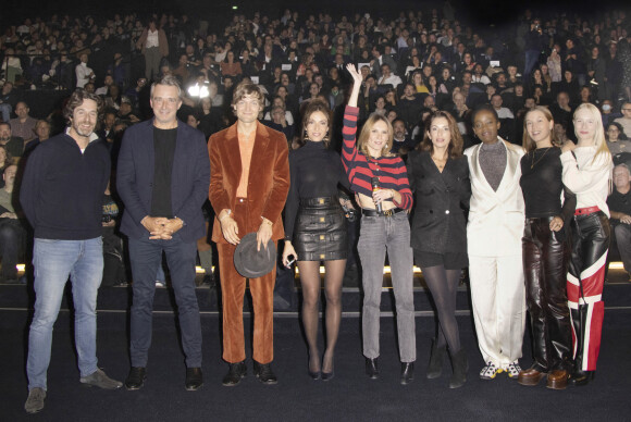 Matthieu Warter, Clément Miserez, Lucas Englander, Anissa Bonnefont, Ana Girardot, Aure Atika, Irma, Gina Jimenez, Loriane Klupsch à l'avant-première du film "La Maison" à l'UGC Ciné Cité Les Halles à Paris, France, le 8 novembre 2022. © Christophe Aubert/Bestimage  No Web - Celebs attending the "La Maison" Premiere at the UGC Cine Cite Les Halles Cinema in Paris, France, on 8 November 2022.