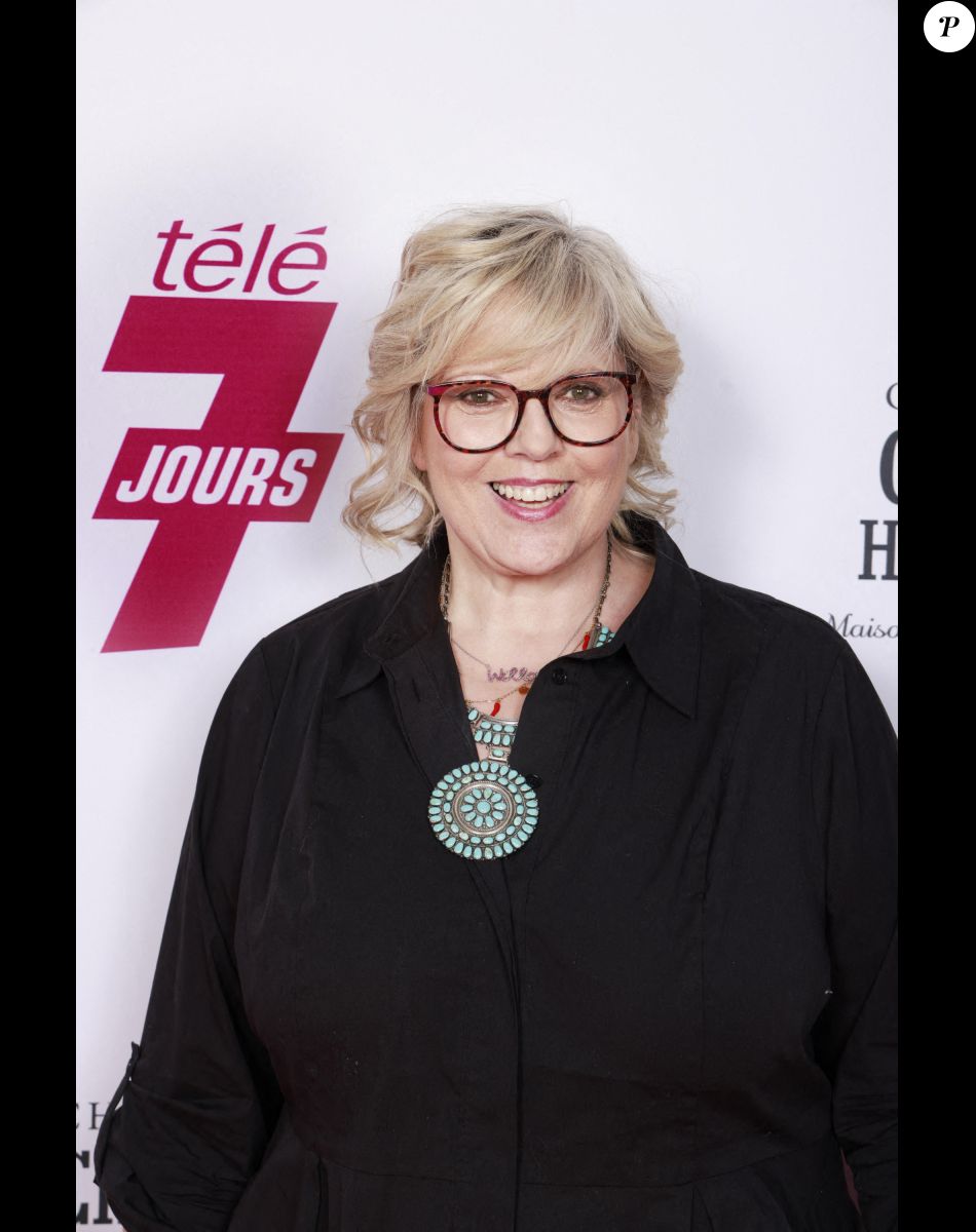 Laurence Boccolini - Soirée "Télé 7 Jours Summer Party" au restaurant "Monsieur Bleu" à Paris le 14 juin 2022. © Christophe Aubert via Bestimage