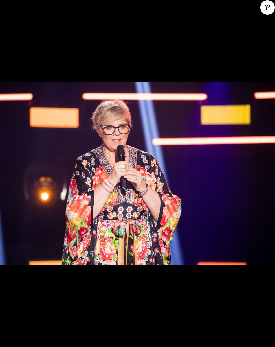 Laurence Boccolini - Émission "Eurovision France, c'est vous qui décidez" sur France 2 en direct du Studio 128 à la Plaine Saint-Denis le 30 janvier 2021. © Tizianoda Silva / Pierre Perusseau / Bestimage