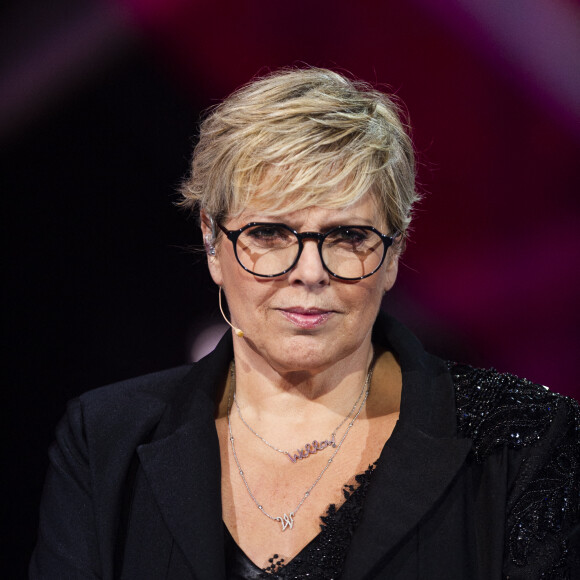 Laurence Boccolini - Enregistrement de l'émission "Les comiques préférés des français" au Dôme des Sports, qui sera diffusée le 10 octobre sur France 2. © Pierre Perusseau / Bestimage