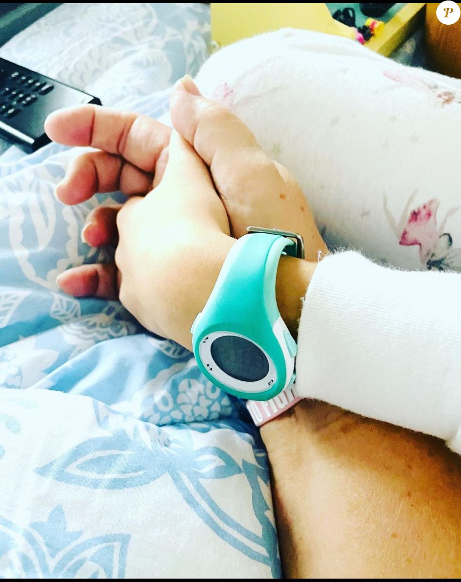 Laurence Boccolini sur Instagram avec sa fille.