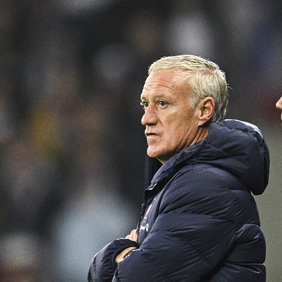 Didier Deschamps - Selectionneur (Fra) - L'équipe de France bat l'Afrique du Sud 5 à 0 lors d'un match amical au stade Pierre Mauroy à Villeneuve d'Ascq le 29 mars 2022. © JB Autissier /Panoramic/Bestimage