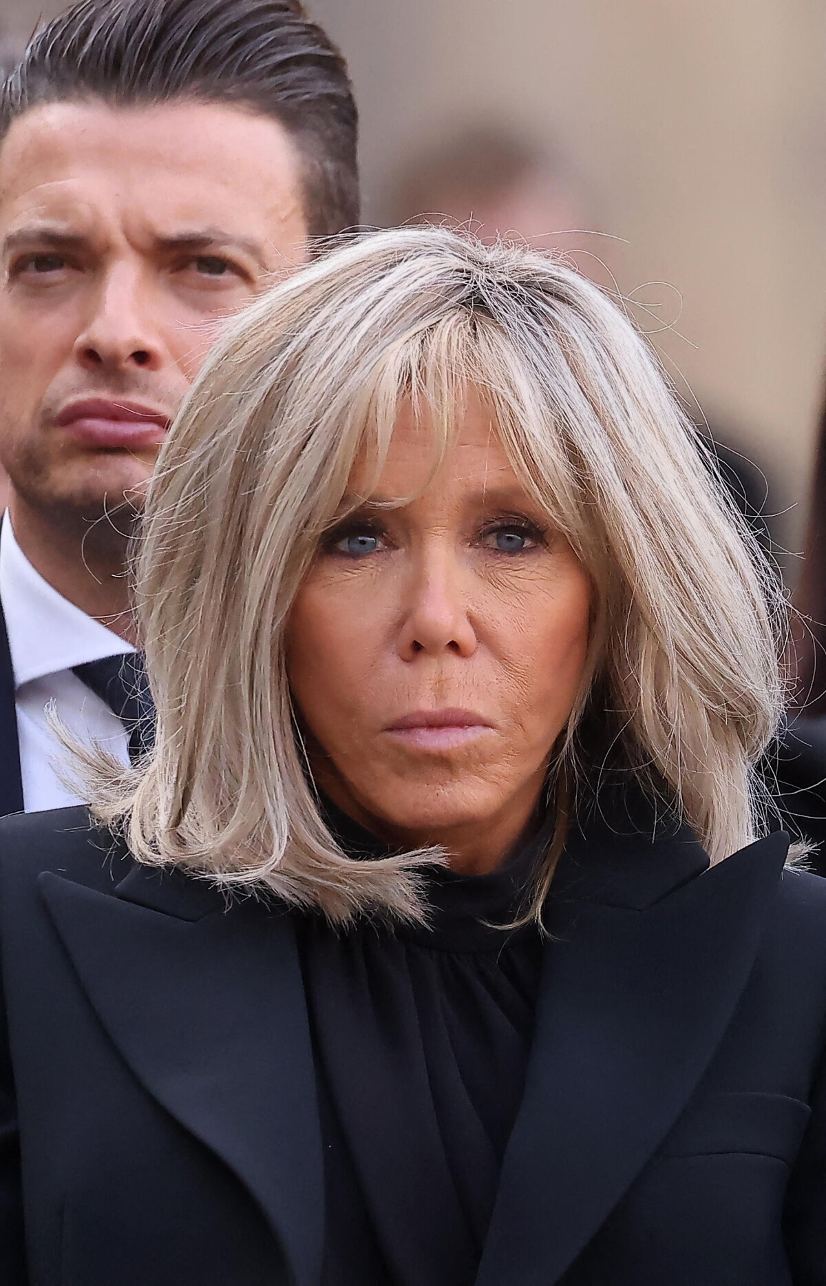 Photo : Brigitte Macron - Cérémonie D'hommage National Rendu à Monsieur ...