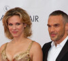 La chanteuse Lorie et son compagnon Philippe Bas lors de la cérémonie d'ouverture du 52e Festival de la Télévision de Monte-Carlo, le 2012.