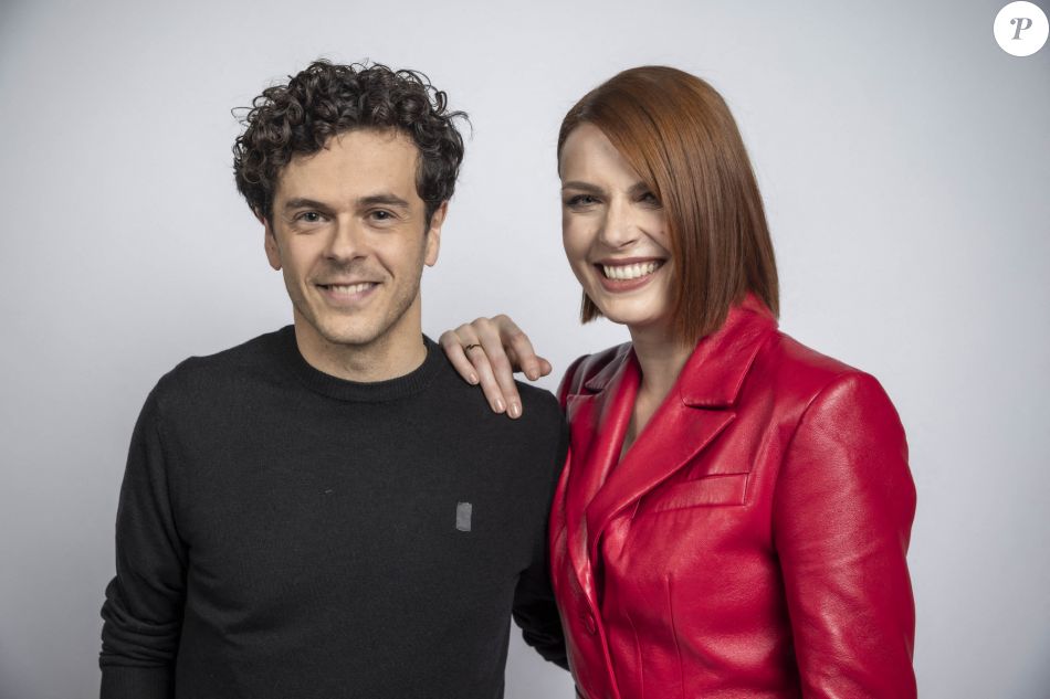 Michael Gregorio, Elodie Frégé Backstage Enregistrement de l'émission La Chanson secrète 10 Michael Gregorio, Elodie Frégé Backstage Enregistrement de l'émission La Chanson secrète 10