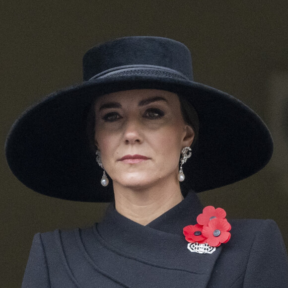 Catherine (Kate) Middleton, princesse de Galles, - Les membres de la famille royale d'Angleterre et les personnalités lors du "Remembrance Sunday Service" à Londres, le 13 novembre 2022. 