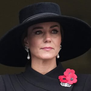 Catherine Kate Middleton, princesse de Galles - Les membres de la famille royale d'Angleterre et les personnalités lors du "Remembrance Sunday Service" à Londres. 