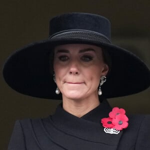 Catherine Kate Middleton, princesse de Galles - Les membres de la famille royale d'Angleterre et les personnalités lors du "Remembrance Sunday Service" à Londres le 13 novembre 2022. 