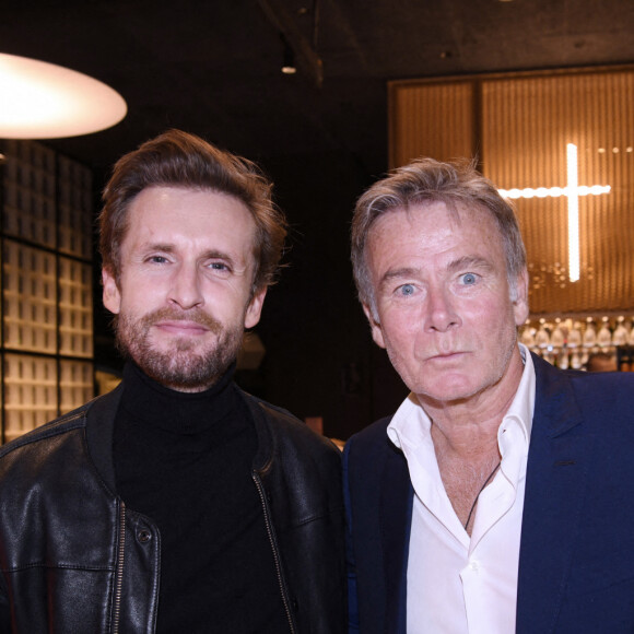 Exclusif - Philippe Lacheau, Franck Dubosc - Dîner de charité Breitling à la Samaritaine pour l'association "Premiers de Cordée" à Paris, le 14 novembre 2022. © Rachid Bellak/Bestimage