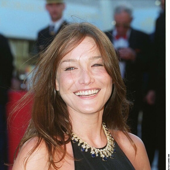 Carla Bruni lors du Festival de Cannes en 1999