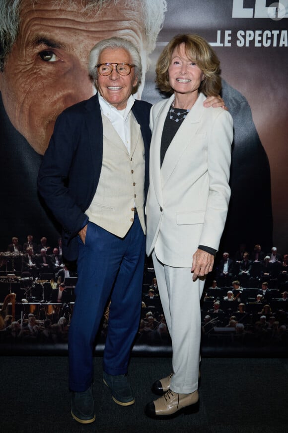 Exclusif - Jean-Daniel Lorieux et sa femme - Photocall - Spectacle symphonique Claude Lelouch "D'un film à l'autre" au Palais des Congrès de Paris le 14 novembre 2022. Pour Fêter ses 85 ans et 60 de carrière, Claude Lelouch a créé un ciné-concert, "Claude Lelouch - D'un film à l'autre", dans lequel la musique de ses films est jouée par l'orchestre philharmonique de Prague, au Palais des Congrès à Paris. © Moreau / Rindoff / Bestimage