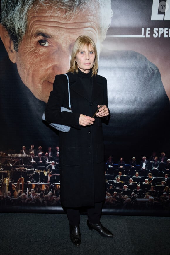 Exclusif - Candice Patou - Photocall - Spectacle symphonique Claude Lelouch "D'un film à l'autre" au Palais des Congrès de Paris le 14 novembre 2022. Pour Fêter ses 85 ans et 60 de carrière, Claude Lelouch a créé un ciné-concert, "Claude Lelouch - D'un film à l'autre", dans lequel la musique de ses films est jouée par l'orchestre philharmonique de Prague, au Palais des Congrès à Paris. © Moreau / Rindoff / Bestimage