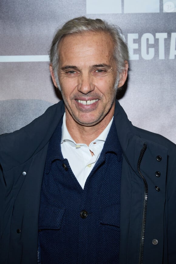 Exclusif - Paul Belmondo - Photocall - Spectacle symphonique Claude Lelouch "D'un film à l'autre" au Palais des Congrès de Paris le 14 novembre 2022. Pour Fêter ses 85 ans et 60 de carrière, Claude Lelouch a créé un ciné-concert, "Claude Lelouch - D'un film à l'autre", dans lequel la musique de ses films est jouée par l'orchestre philharmonique de Prague, au Palais des Congrès à Paris. © Moreau / Rindoff / Bestimage