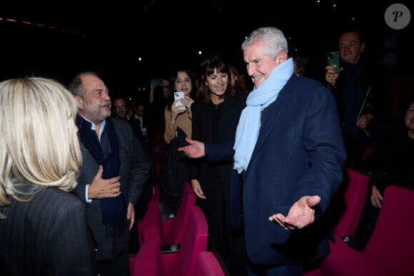 Exclusif - Éric Dupond-Moretti, garde des Sceaux, ministre de la Justice, Claude Lelouch - Salle - Spectacle symphonique Claude Lelouch "D'un film à l'autre" au Palais des Congrès de Paris le 14 novembre 2022. © Moreau / Rindoff / Bestimage