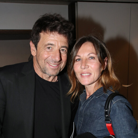 Exclusif - Patrick Bruel et Mathilde Seigner - Cocktail - Spectacle symphonique Claude Lelouch "D'un film à l'autre" au Palais des Congrès de Paris le 14 novembre 2022. © Moreau / Rindoff / Bestimage