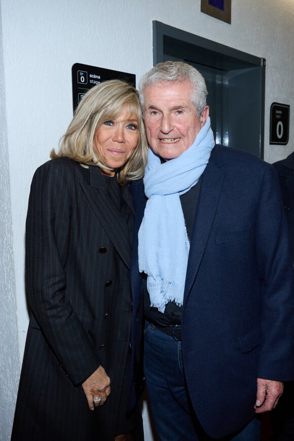 Claude Lelouch et Brigitte Macron Backstage - Spectacle symphonique Claude Lelouch "D'un film à l'autre" au Palais des Congrès de Paris le 14 novembre 2022. © Moreau / Rindoff / Bestimage