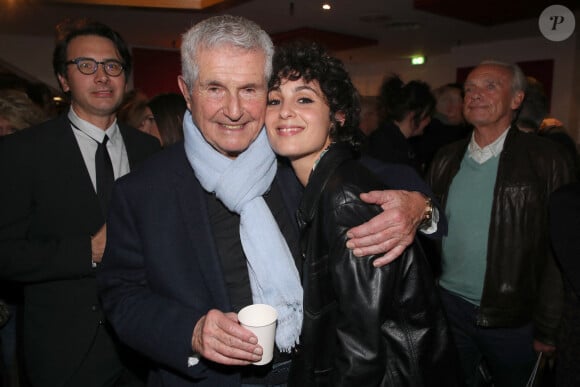 Exclusif - Claude Lelouch et Barbara Pravi - Cocktail - Spectacle symphonique Claude Lelouch "D'un film à l'autre" au Palais des Congrès de Paris le 14 novembre 2022. © Moreau / Rindoff / Bestimage