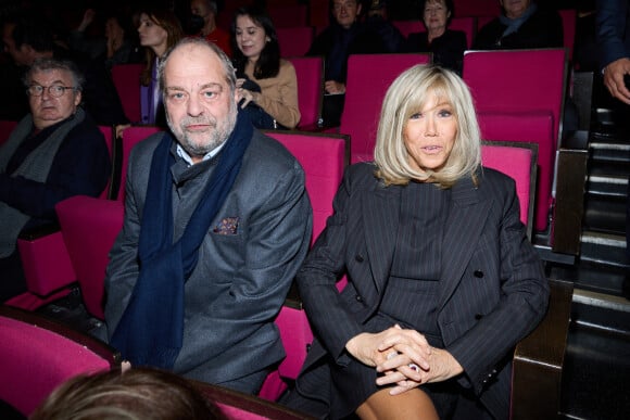 Exclusif - Éric Dupond-Moretti, garde des Sceaux, ministre de la Justice, Brigitte Macron - Salle - Spectacle symphonique Claude Lelouch "D'un film à l'autre" au Palais des Congrès de Paris le 14 novembre 2022. © Moreau / Rindoff / Bestimage