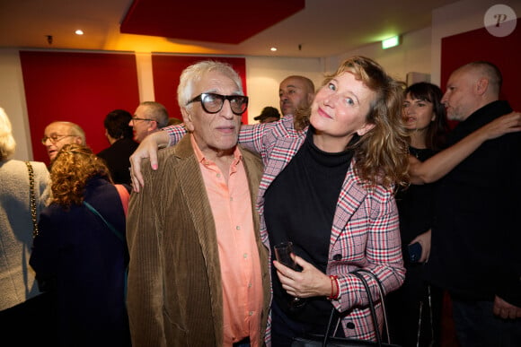 Exclusif - Julie Ferrier et Gérard Darmon - Cocktail - Spectacle symphonique Claude Lelouch "D'un film à l'autre" au Palais des Congrès de Paris le 14 novembre 2022. © Moreau / Rindoff / Bestimage