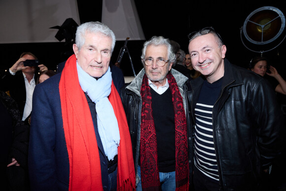 Exclusif - Michel Boujenah, Claude Lelouch et Gérald Dahan - Salle - Spectacle symphonique Claude Lelouch "D'un film à l'autre" au Palais des Congrès de Paris le 14 novembre 2022. © Moreau / Rindoff / Bestimage