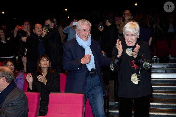 Exclusif - Nicole Croisille et Claude Lelouch - Salle - Spectacle symphonique Claude Lelouch "D'un film à l'autre" au Palais des Congrès de Paris le 14 novembre 2022. © Moreau / Rindoff / Bestimage