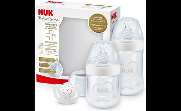 Ce set de biberons Nature Sense de Nuk est en promo sur Amazon