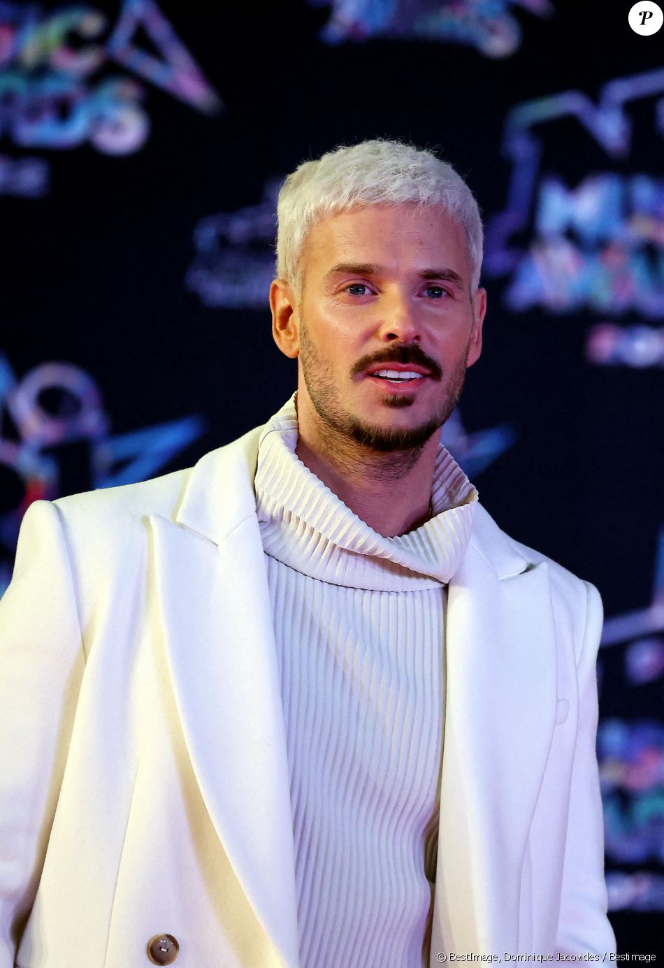 M Pokora Au Photocall De La 24ème édition Des NRJ Music Awards (NMA) Au ...