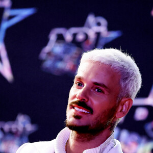 M Pokora au photocall de la 24ème édition des "NRJ Music Awards (NMA)" au Palais des Festivals à Cannes le 18 novembre 2022. © Dominique Jacovides / Bestimage 