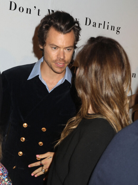 Harry Styles, Olivia Wilde à la première du film "Don't Worry Darling" à Los Angeles, le 19 septembre 2022.