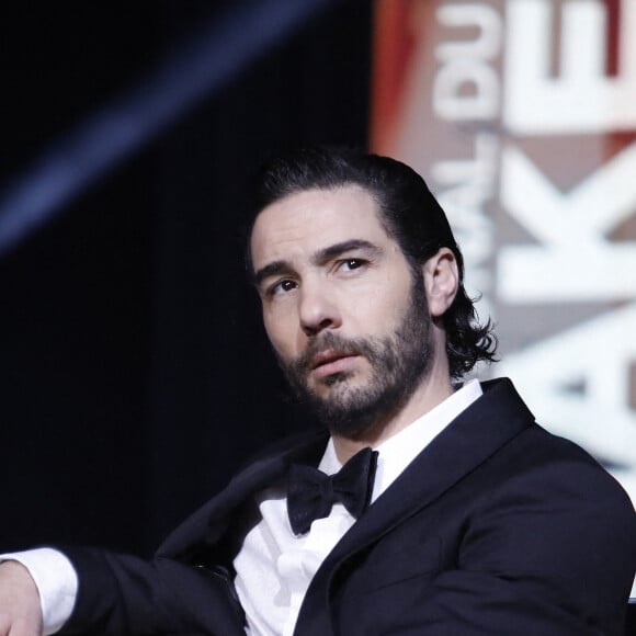 Tahar Rahim lors de la cérémonie de clôture de la 19ème édition du Festival International du Film de Marrakech (FIFM) au Palais des Congrès à Marrakech, le 19 novembre 2022. © Denis Guignebourg/Bestimage 