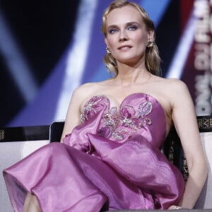 Diane Kruger lors de la cérémonie de clôture de la 19ème édition du Festival International du Film de Marrakech (FIFM) au Palais des Congrès à Marrakech, le 19 novembre 2022. © Denis Guignebourg/Bestimage 