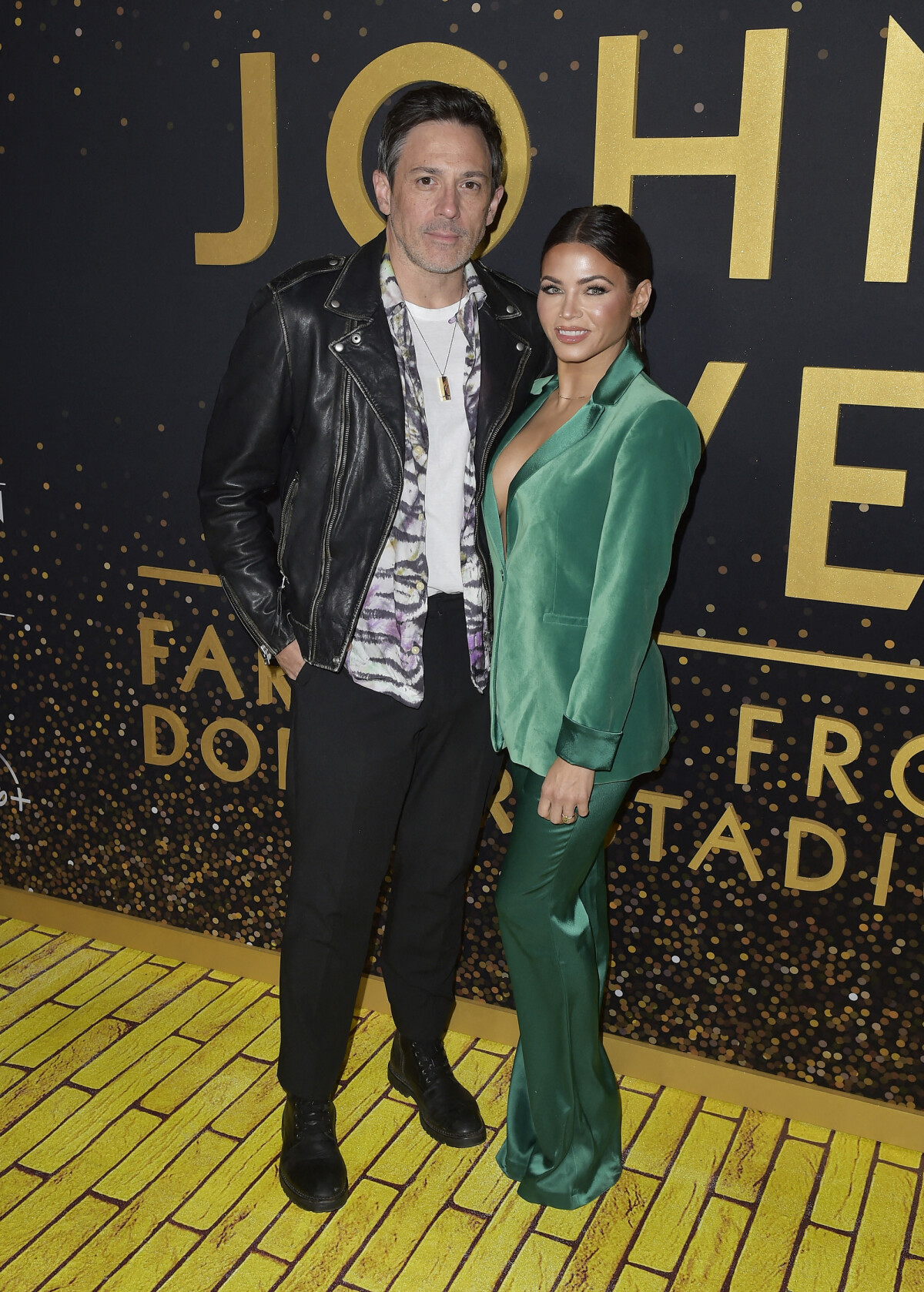 Photo Steve Kazee et Jenna Dewan au photocall de la soirée de concert