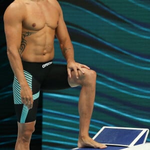 Florent Manaudou France - Championnats du monde de natation à Budapest, le 23 juin 2022. © Laurent Lairys / Panoramic / Bestimage 